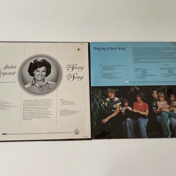 Anita Bryant Singing a New Song + This Is My Story LP NEW SEALED VINYL LOT - Picture 2 of 3